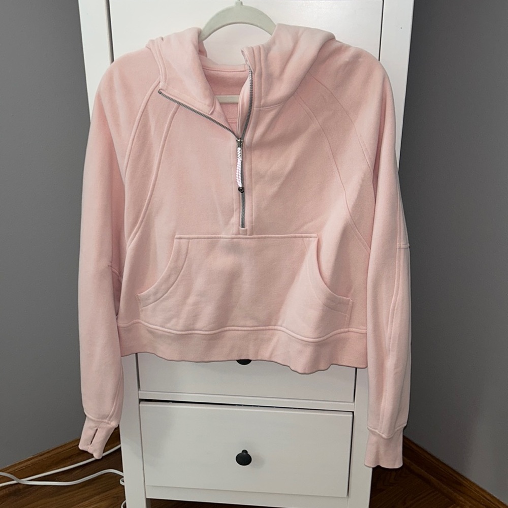 Womens Lululemon Scuba Quarter Zip